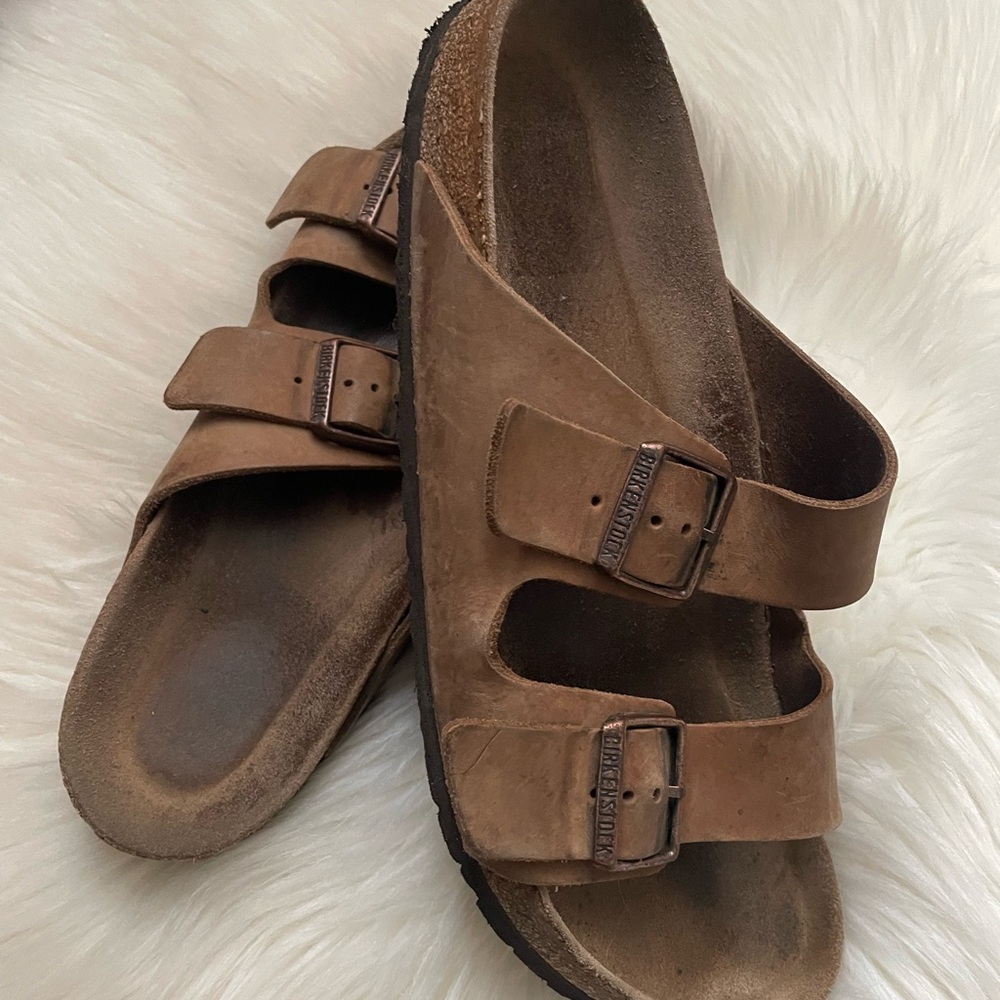 Birkenstock Brown Men's Sandals - Picture 4 of 7